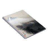 Ryu Shoten Mt. Fuji & Dragon van Ogata Gekko Notitieboek (Rechterzijde)