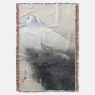 Ryu Shoten: Opstijgende Draak boven Fuji, Japan Deken