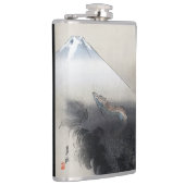 Ryu Shoten: Opstijgende draak boven Fuji, Japan Heupfles (Rechts)