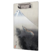 Ryu Shoten: Opstijgende draak boven Fuji, Japan Klembord (Links)