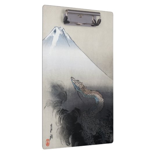 Ryu Shoten: Opstijgende draak boven Fuji, Japan Klembord (Rechts)