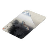 Ryu Shoten: Opstijgende draak boven Fuji, Japan Magneet (Linkerzijde)