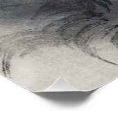 Ryu Shoten: Opstijgende draak boven Fuji, Japan Poster (Hoek)