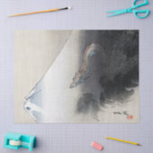 Ryu Shoten: Opstijgende draak boven Fuji, Japan Tissuepapier (Craft)