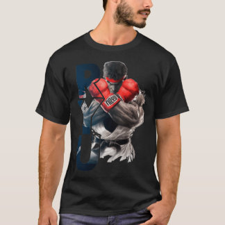 Ryu Street Fighter Xtream Vecht Intimidatie SFV R T-shirt