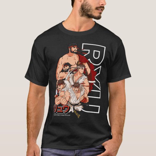 Ryu vriend familie t-shirt (Voorkant)