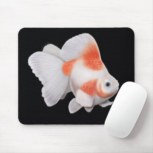 Ryukin Fantail Goldfish Mousepad Muismat (Met muis)
