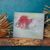 Ryukin Goldfish Acrylverf Fotoplaat (Zijkant)
