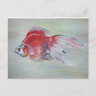 Ryukin Goldfish Briefkaart