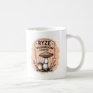 Ryze hete champignonkoffie koffiemok
