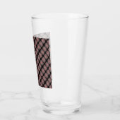 RZ-glas cup roos zoals caleidoscoop art ,zwart, ro Glas (Links)