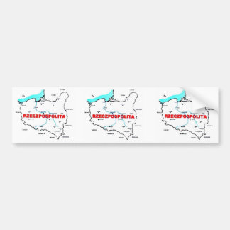 Rzeczpospolita Polska Bumpersticker