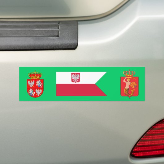 Rzeczypospolita Bumpersticker (Op auto)