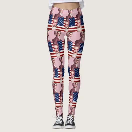RZX-1-Art-kleur Leggings (Voorkant)