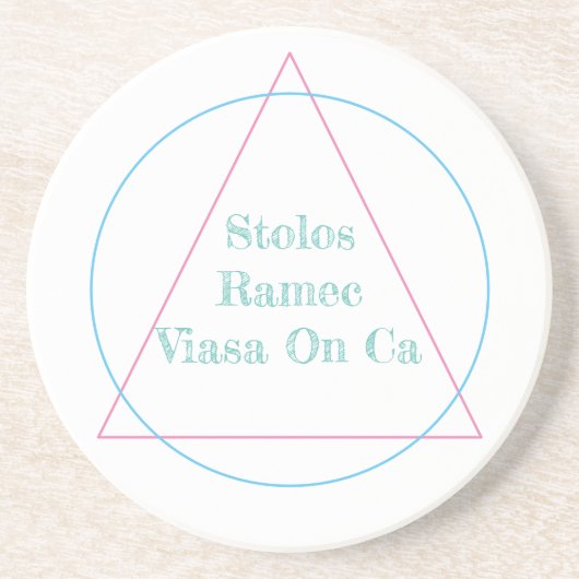 Sҭѳlӓs Zandsteen Onderzetter (Voorkant)