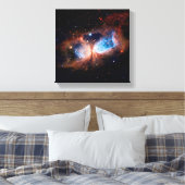 S106 Star Forming Region - NASA Hubble Space Photo Canvas Afdruk (Insitu (Slaapkamer))