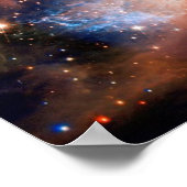 S106 Star Forming Region - NASA Hubble Space Photo Poster (Hoek)