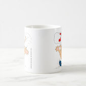 s10 Kat pouncing op Hanukkah Dradle (gimel) Koffiemok (Center)