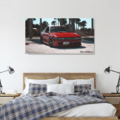 S13 Silvia Canvas Afdruk (Insitu (Slaapkamer))