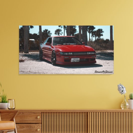 S13 Silvia Canvas Afdruk (Insitu (Woonkamer))