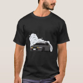 S13 Silvia Coupe 240SX Drift T-shirt (Voorkant)