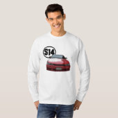 S14 shirt met lange voorhoes (Voorkant volledig)