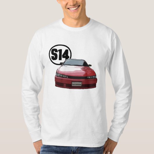 S14 shirt met lange voorhoes (Voorkant)