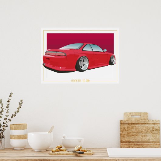 S14 Zenki Poster (Keuken)