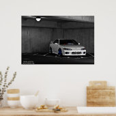 S15 Silvia reprint, foto van Joe Dantone Poster (Keuken)