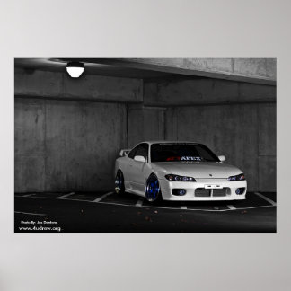 S15 Silvia reprint, foto van Joe Dantone Poster