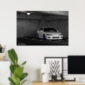S15 Silvia reprint, foto van Joe Dantone Poster (Thuiskantoor)