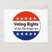 S1 Stemrechten voor de Volkswet Briefkaart (Voorkant)