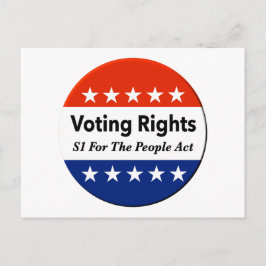 S1 Stemrechten voor de Volkswet Briefkaart