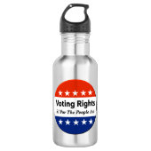 S1 Stemrechten voor de Volkswet Waterfles (Voorkant)