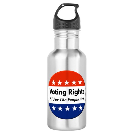 S1 Stemrechten voor de Volkswet Waterfles (Voorkant)