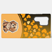 S23 en S23+ telefoonhoes met bulldog Samsung Galaxy Hoesje (Achterkant horizontaal)