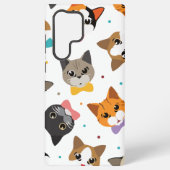 S23 hoesje met mijn lieve katjes🐾 hoesje 📱 | samsung galaxy hoesje (Achterkant)