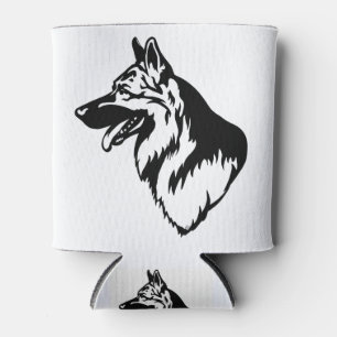s27 German Shepherd Head Blikjeskoeler