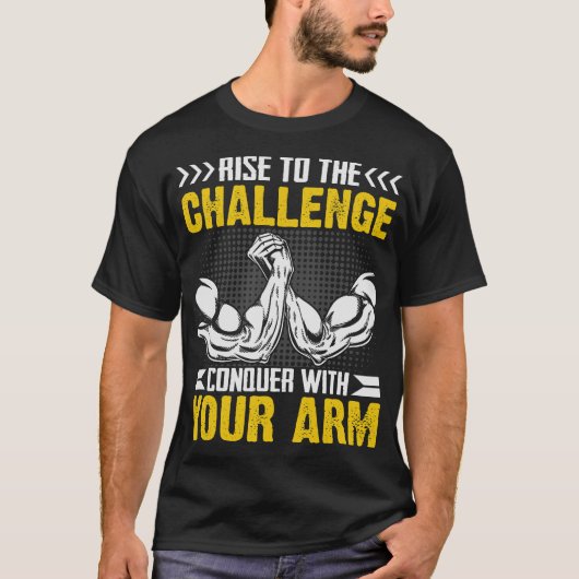 S2 Arm Wrestling Wrestling (91) T-shirt (Voorkant)