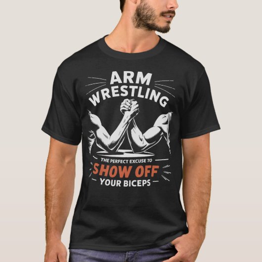 S2 Arm Wrestling Wrestling Armworstelen (51) T-shirt (Voorkant)
