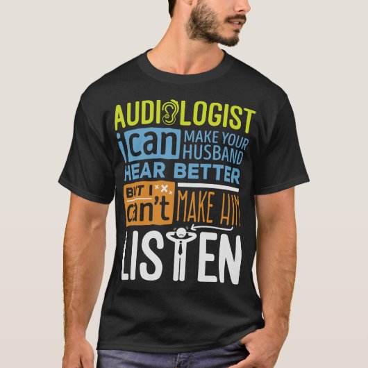 S2 Audioloog (21) T-shirt (Voorkant)