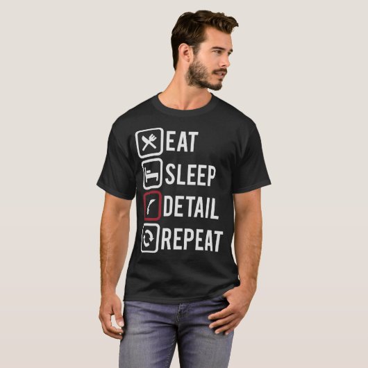 S2 Auto Detailing Auto Detail Auto Detailer (17) T-shirt (Voorkant volledig)