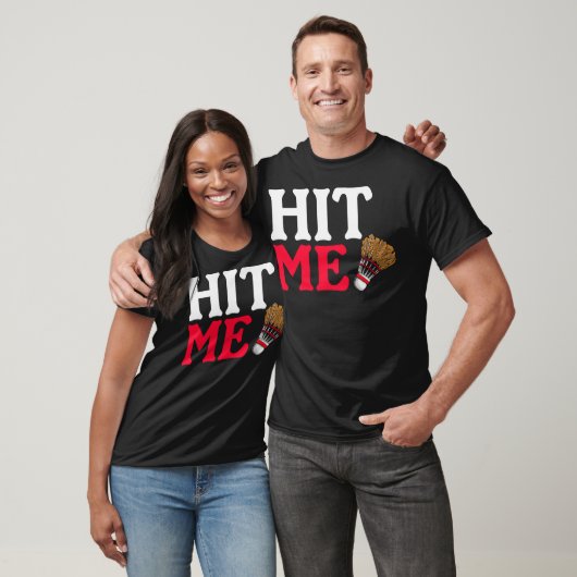 S2 Badminton (72) T-shirt (Unisex)