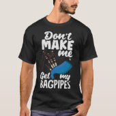 S2 Bagpipe Bagpiper (100) T-shirt (Voorkant)