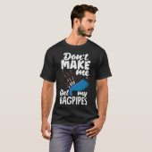 S2 Bagpipe Bagpiper (100) T-shirt (Voorkant volledig)