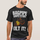 S2 Bagpipe Bagpiper (72) T-shirt (Voorkant)