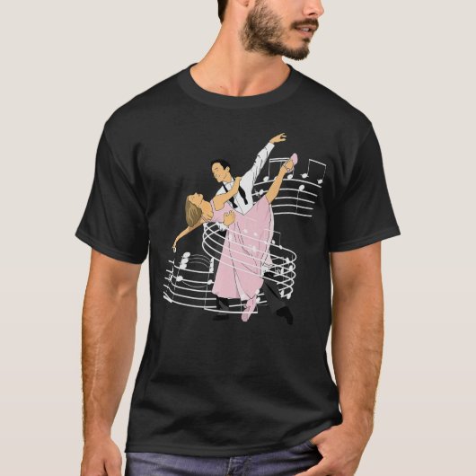 S2 Ballroom dansen (27) T-shirt (Voorkant)