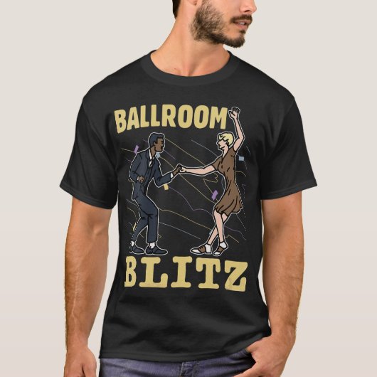 S2 Ballroom dansen (2) T-shirt (Voorkant)