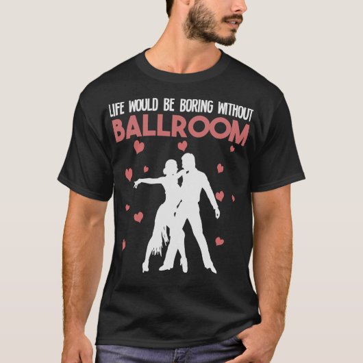 S2 Ballroom dansen (8) T-shirt (Voorkant)