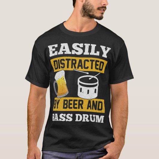S2 Bass Drum Bass Drummer Bass Drumming (28) T-shirt (Voorkant)
